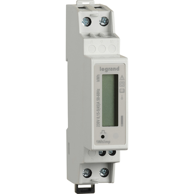 Compteur EMDX� 5-45A 230V �cran LCD r�tro�clair� 1 module