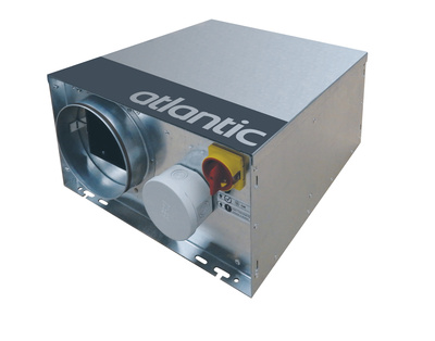 Critair ec 300 pci - caisson d'extraction basse consommation isole petit local