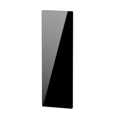 Radiateur connect� CAMPAVER nativ Vertical 2000W Verre massif Noir astrakan