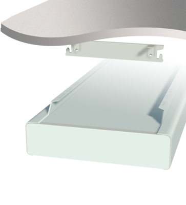 Cassette rayonnante Dybox MT moyenne temp�rature 3000W blanc