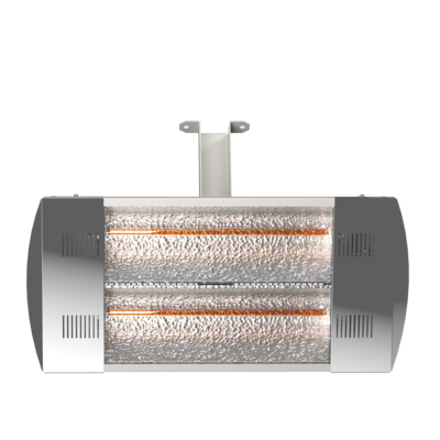 Infrarouge IRC r�flecteur martel� 3 kW beige