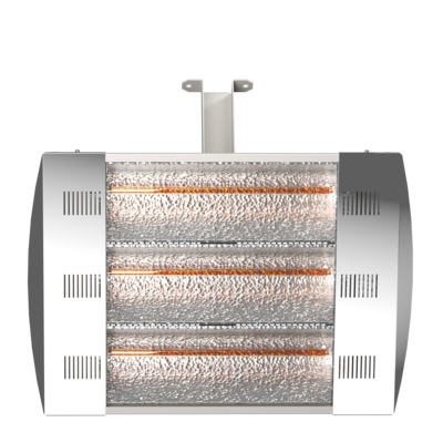 Infrarouge IRC r�flecteur martel� 4,5 kW beige