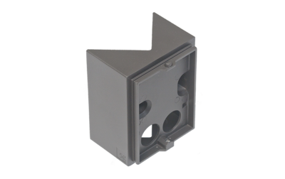 Pi�ce d'angle pour luminaire mural Echo et Metro graphite