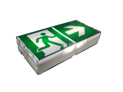 ULTRALED JOUR II SATI - 45lm/1h - 8lm/5h - IP43 IK08 - Pose mur/plafond