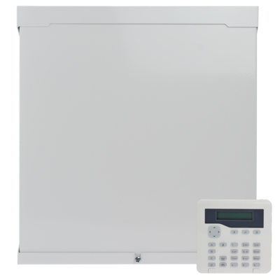 Centrale 10 zones filaires 4 bus extensible 400 zones + clavier