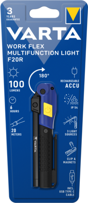 Lampe multifonctions Work Flex F20R rechargeable
