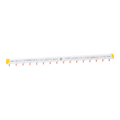 Acti 9 - Peigne de raccordement - 3P+N - 4 voies 3P+N - Ie 125A 40�C - Ue 500 V CA - 24 modules de 18 mm - d�coupable - Pas de raccordement : 27mm - gris anthraciteRAL 7016 )