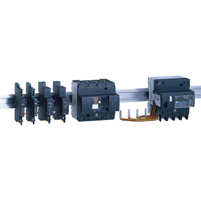 Acti 9 - MX + OF - d�clencheur voltm�trique avec contact OF - pour NG125 - Circuit de commande : 110...130 V CC | 230...415 VCA 50/60 Hz - Contact de signalisation : 1F/O - Conforme � EN/IEC 60947-5-1 - Largeur : 4 pas de 9 mm