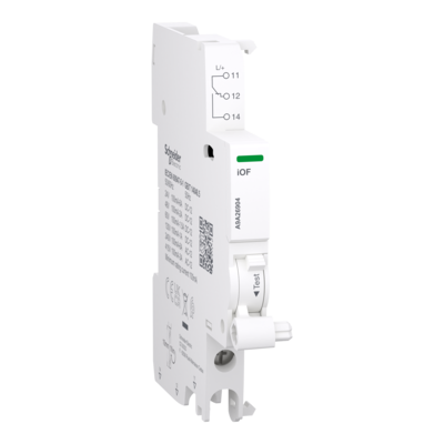 Acti9 Contact Auxiliaire 1 OF - Courant 100mA � 6A ca/dc