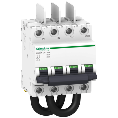 Interrupteur-sectionneur photovolta�que C60 NA-DC 1000 VDC 50 A 2P