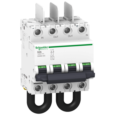 Interrupteur sectionneur photovolta�que SW60-DC 1000 VDC 50 A 2P