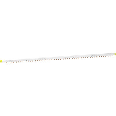Acti 9 - Peigne de raccordement - 3P+N - 12 voies Aux + N + 3P - Ie 100A 40�C - Ue 415 V CA - 57 modules de 18 mm - d�coupable - Livr� avec emboutqt� 10 - Pas de raccordement : 18mm - blanc RAL 9003