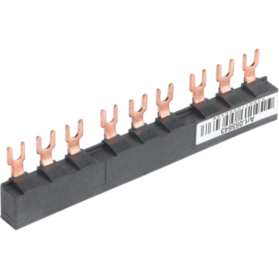 TeSys GV - jeu de barre tripolaire - 63A - 3 d�rivations - pas 45 mm