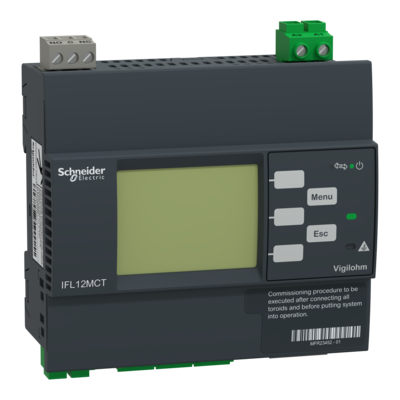 Vigilohm - localisateur automatique de d�faut d\'isolement avanc� durci - 12 voies - Modbus - alimentation 110-440VCA