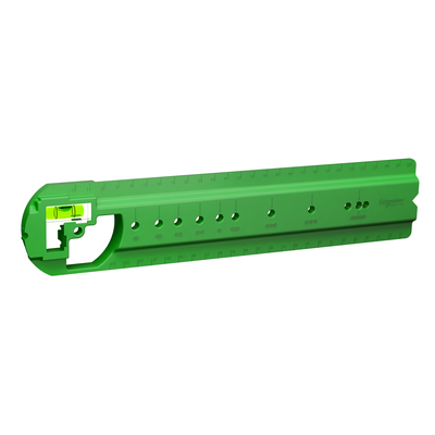 Multifix Air - gabarit de marquage et niveau � bulle - vert