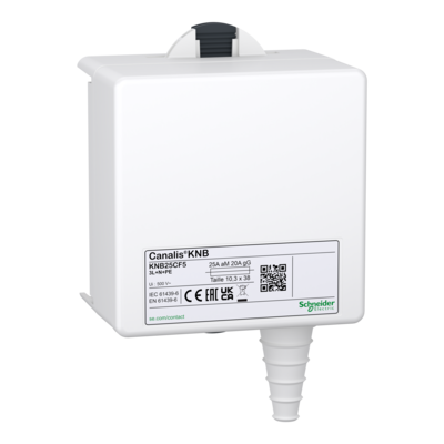 Canalis KNA - connecteur de d�rivation fus. - 25A - 10x38 - 3L+N+PE - NF