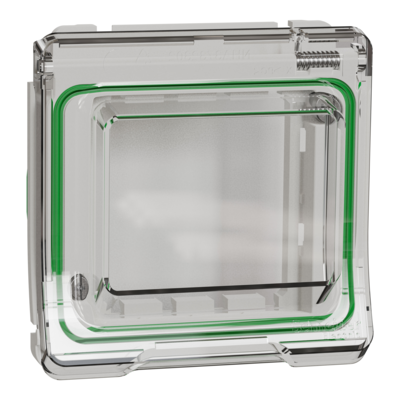 Mureva Styl - Adaptateur pour fonction 45X45 - composable - IP55 - IK07 - blanc