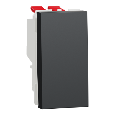 Unica - permutateur - 10A - 250Vca - 1 module - Anthracite - m�canisme seul