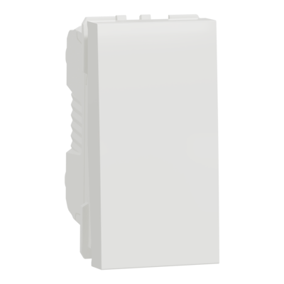 Unica - va-et-vient - 16A - 250Vca - bornier � vis - 1 module - Blanc - m�canisme seul
