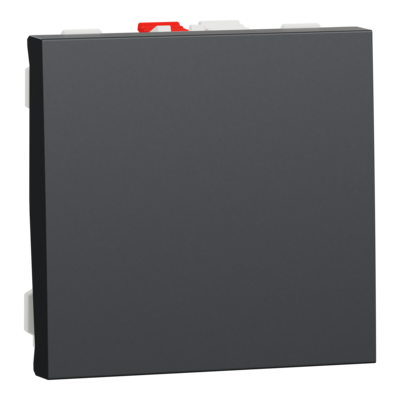 Unica - va-et-vient - 10A - 250vca - connexion rapide - 2 modules - Anthracite - m�canisme seul