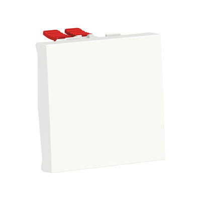 Unica - permutateur - 10A - 250Vca - 2 modules - Blanc - m�canisme seul