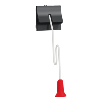 Unica - interrupteur � corde NO/NF - 10A - 2 modules - Anthracite - m�canisme seul