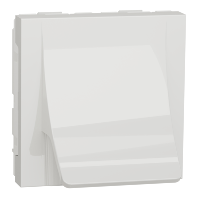 Unica - sortie de c�ble - pour c�ble � 6 � 12 mm - 2 modules - Blanc - m�canisme seul