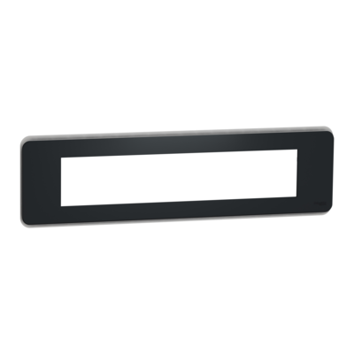 Unica Pro - plaque de finition - Anthracite - 10 modules