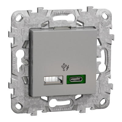 Unica - prise chargeur USB - C 45W + A