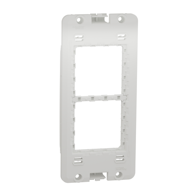Unica - support de fixation 1 colonne de 4 modules - pour bo�te de concentration 2/3/4 colonnes de 4 modules