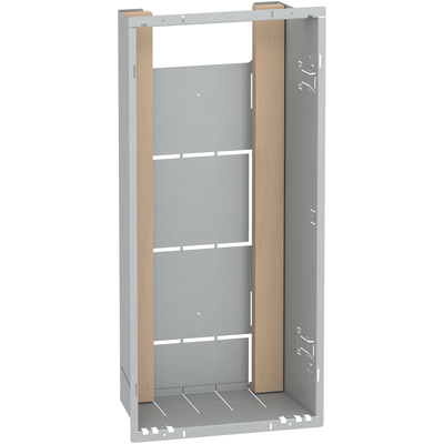 Resi9 - bac d\'encastrement t�le - H 610mm incorpor� - L 280mm incorpor� - P 160mm incorpor� - blanc ( RAL 9003 ) - IK09 conforme � EN 50102