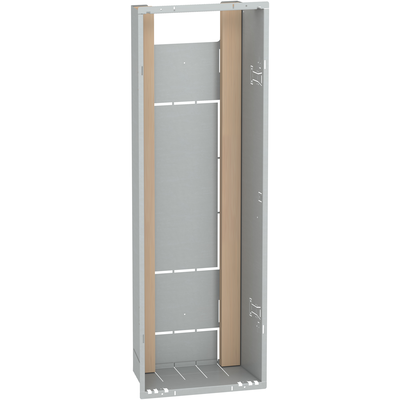 Resi9 - bac d\'encastrement t�le - H 860mm incorpor� - L 280mm incorpor� - P 160mm incorpor� - blanc ( RAL 9003 ) - IK09 conforme � EN 50102