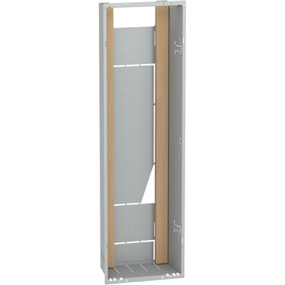 Resi9 - bac d\'encastrement t�le - H 980mm incorpor� - L 280mm incorpor� - P 160mm incorpor� - blanc ( RAL 9003 ) - IK09 conforme � EN 50102