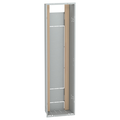 Resi9 - bac d\'encastrement t�le - H 1110mm incorpor� - L 280mm incorpor� - P 160mm incorpor� - blanc ( RAL 9003 ) - IK09 conforme � EN 50102