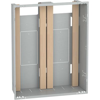Resi9 - bac d\'encastrement t�le - H 651mm incorpor� - L 530mm incorpor� - P 160mm incorpor� - blanc ( RAL 9003 ) - IK09 conforme � EN 50102