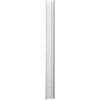 Resi9 - corps de goulotte - 13 modules - 2 compartiments 185mm + 60mm + 5 clip + 1 corps de goulotte - RoHS - H 2600mm - P 64mm - L 252mm - blanc RAL 9003
