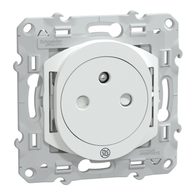Ovalis - prise 2P+T 16A affleurante -