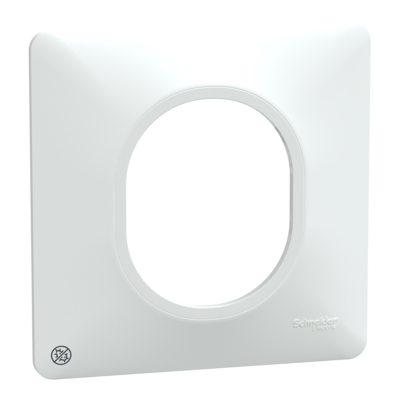 Ovalis - Plaque de finition - 1 poste
