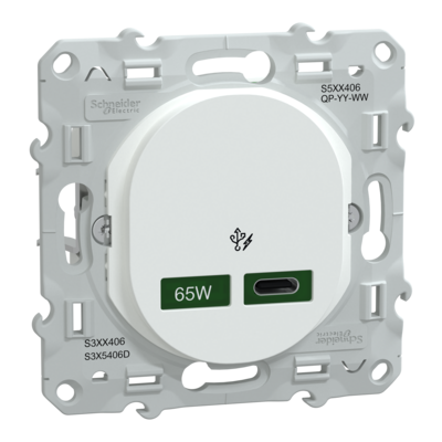 Ovalis - Chargeur USB-C 65W - Forte
