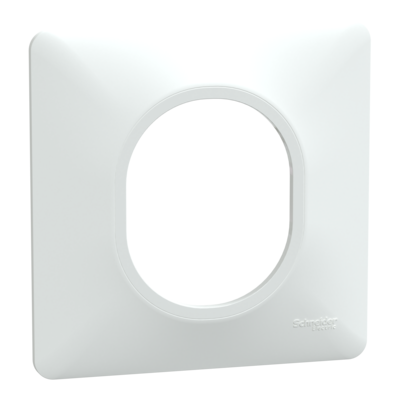Ovalis - Plaque de finition - 1 poste