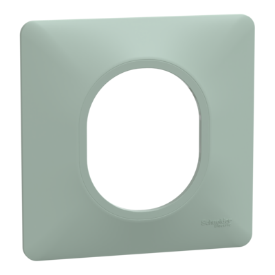 Ovalis - Plaque de finition - 1 poste
