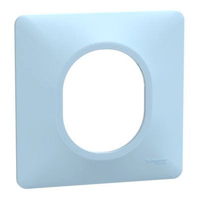 Ovalis - Plaque de finition - 1 poste