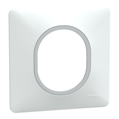 Ovalis - Plaque de finition - 1 poste