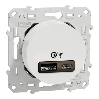 Odace - prise USB double - charge