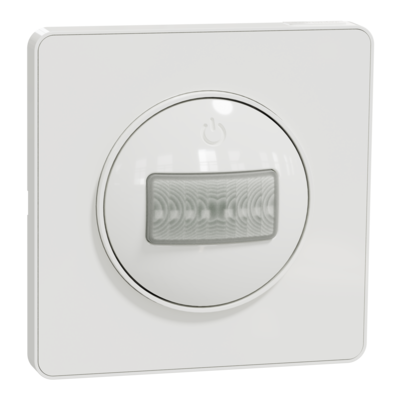 Odace, d�tecteur de pr�sence et de mouvement Blanc, sp�cial r�novation, 2 fils