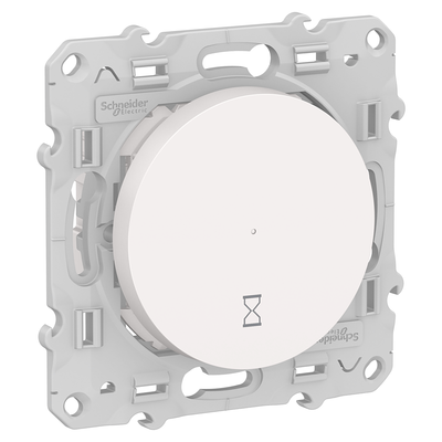Odace - interrupteur temporis� - blanc