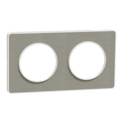 Odace Touch - PLQ Kvadrat Perle/ blanc