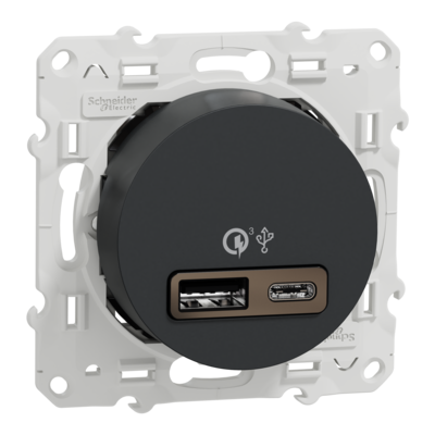 Odace - prise USB double - charge