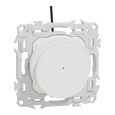 Odace interrupteur � carte 10A LED blanc
