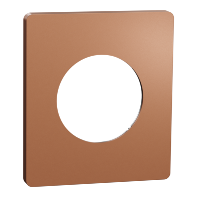 Odace Archi. plaque 1 poste cuivre
